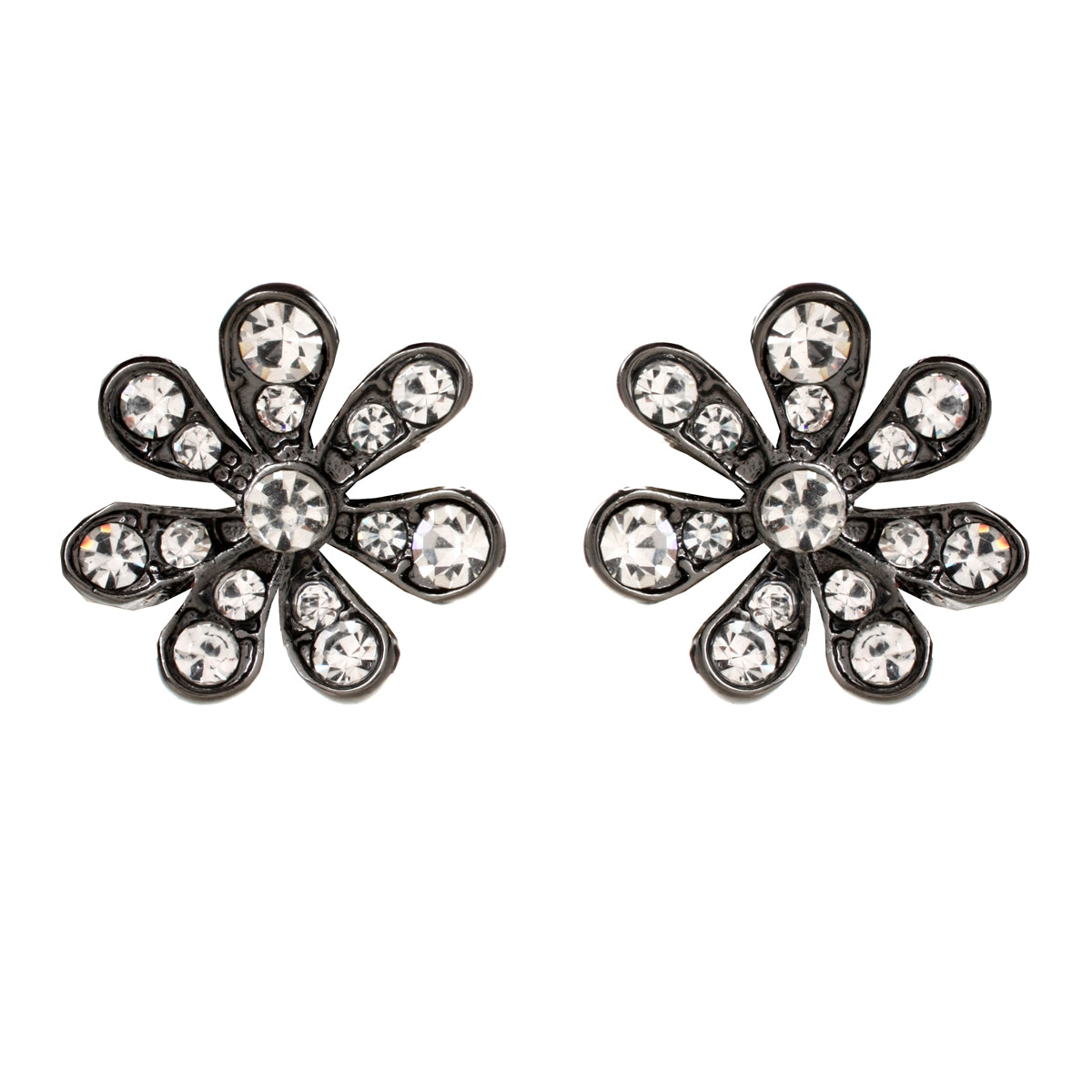 AMRITA NEW YORK St. Claire Earrings Gunmetal