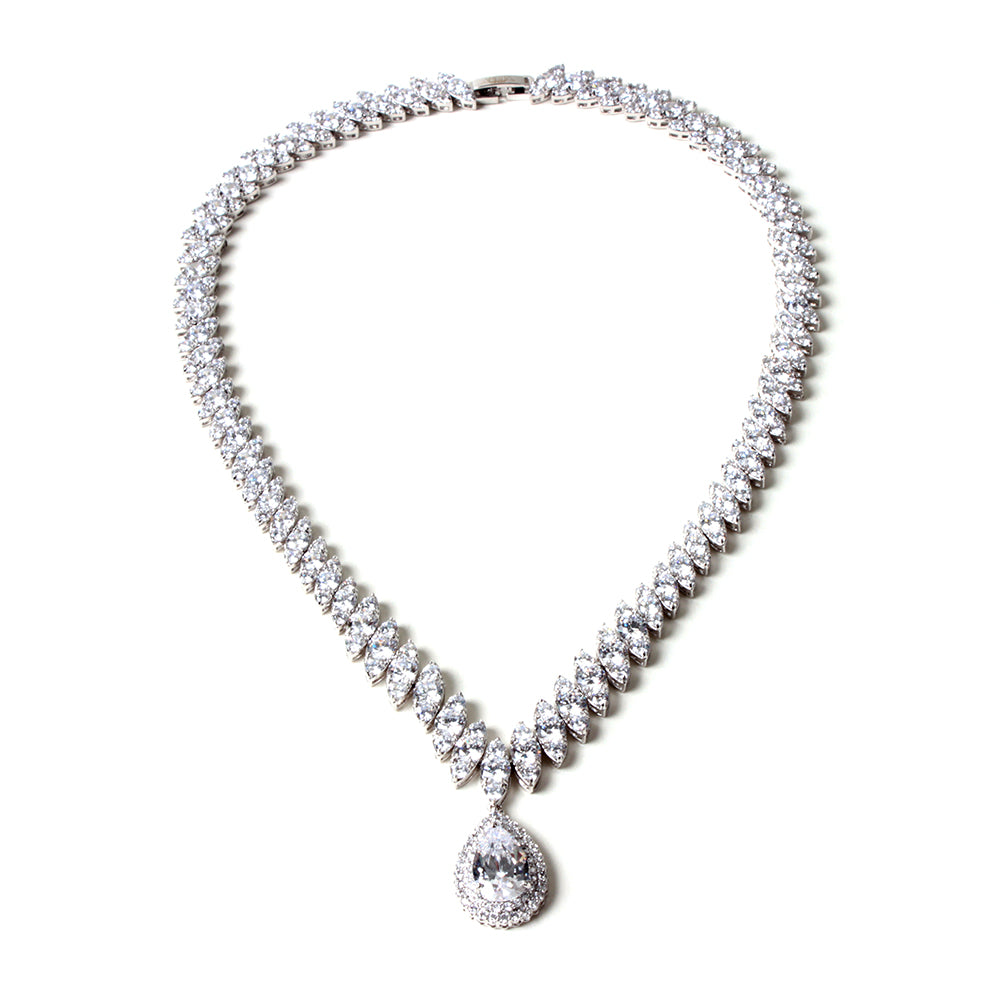 AMRITA NEW YORK Josephine CZ Necklace