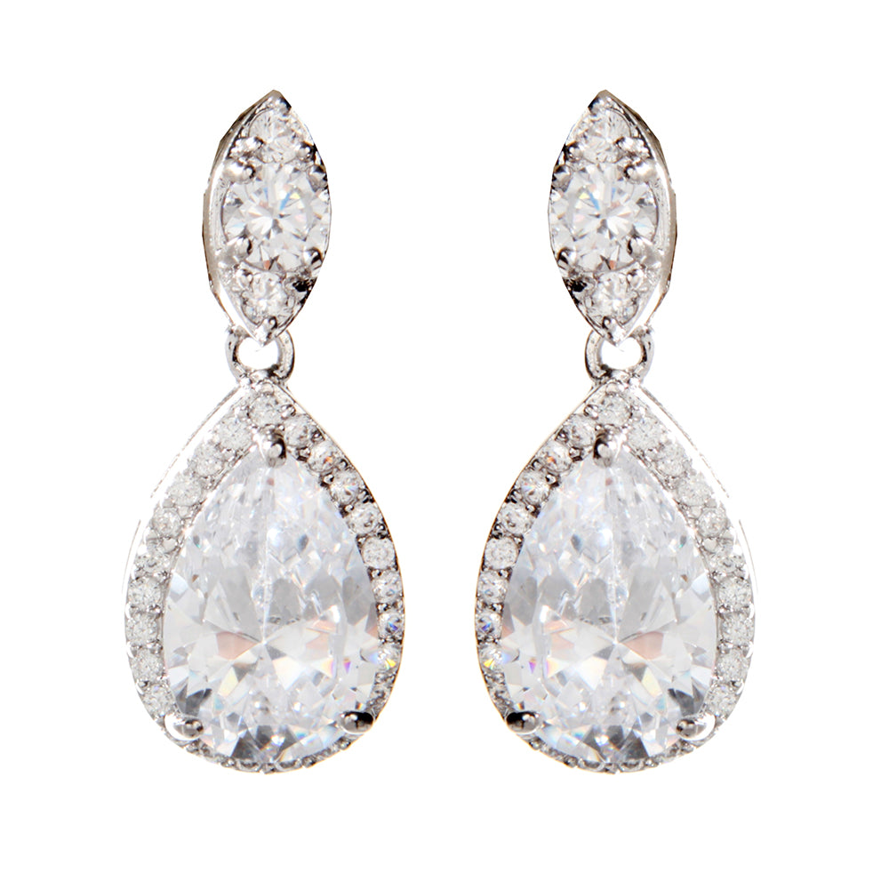 AMRITA NEW YORK Josephine CZ Earring