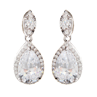 AMRITA NEW YORK Josephine CZ Earring