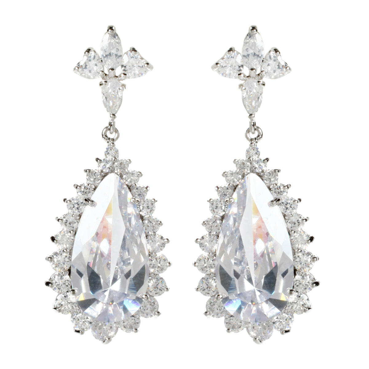 AMRITA NEW YORK Margarette CZ Earring