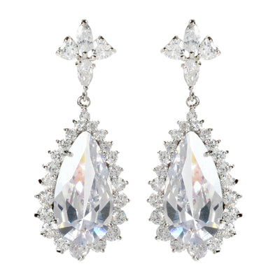 AMRITA NEW YORK Margarette CZ Earring