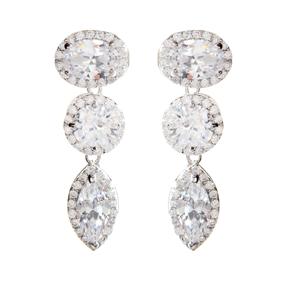 AMRITA NEW YORK Windsor CZ Earring