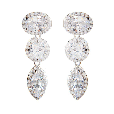 AMRITA NEW YORK Windsor CZ Earring