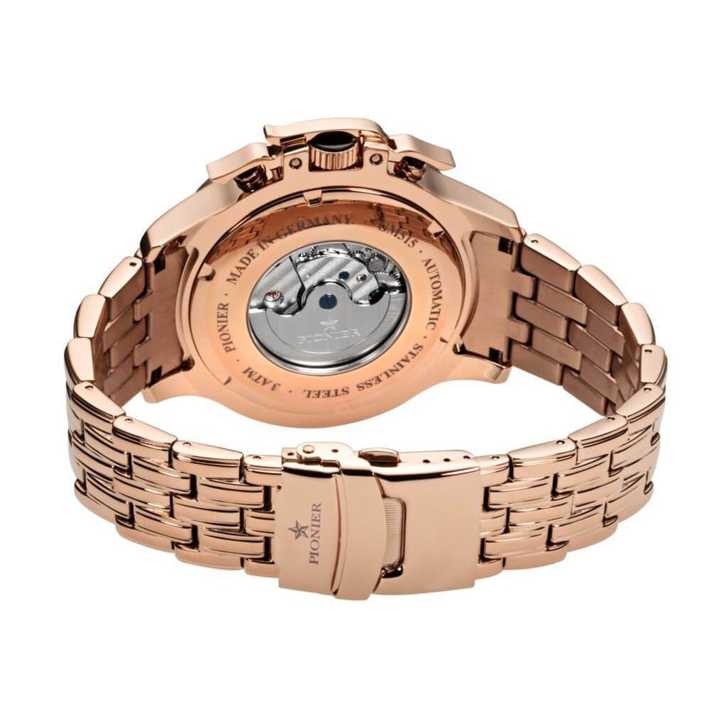 TUFINA GERMANY AMSTERDAM DIAMONDS PIONIER STEEL ROSE GOLD Watch