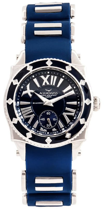 Swissport L 12 Diamond Watch Blue