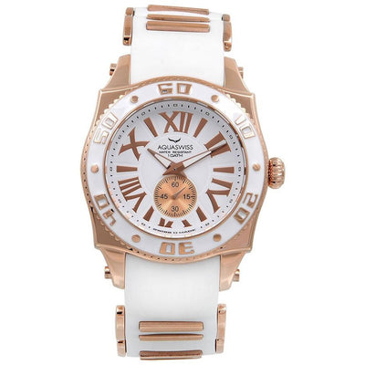 AQUASWISS Swissport 18k Rose Gold Plated