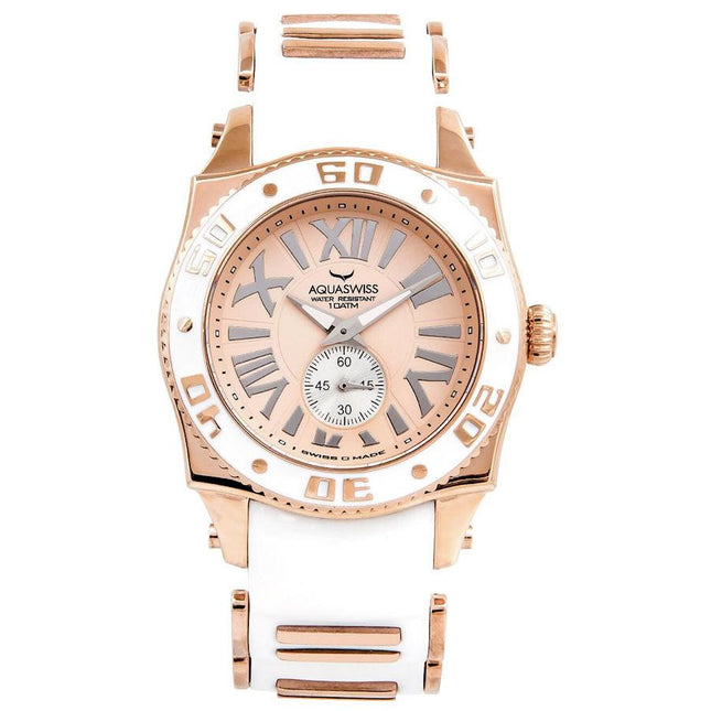 AQUASWISS Swissport G 18k Rose Gold Plated