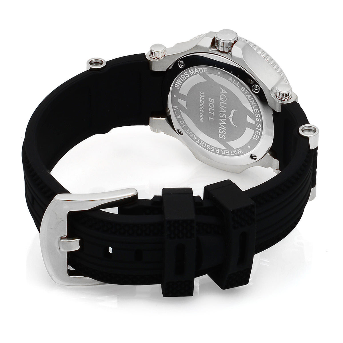 Women's Bolt L Diamond Black/Silver Watch