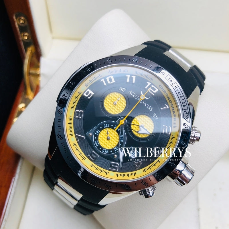 Men's TRAX 6H Bumble Bee Chronograph Watch