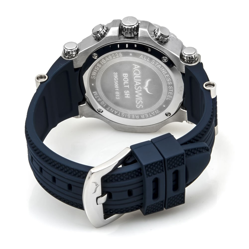 Men's Bolt 5H Blue Edition Chronograph Watch