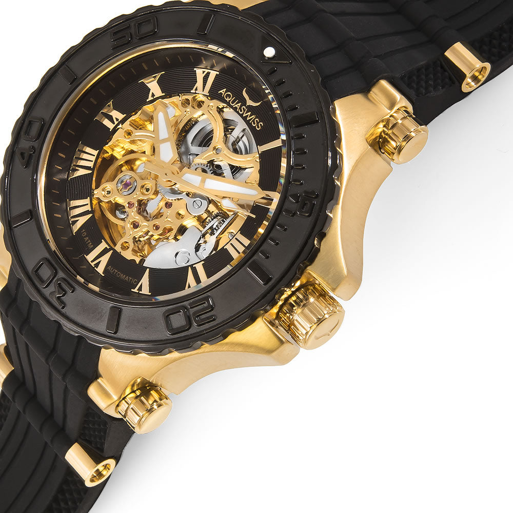 Men's Bolt G Automatic Gold Watch