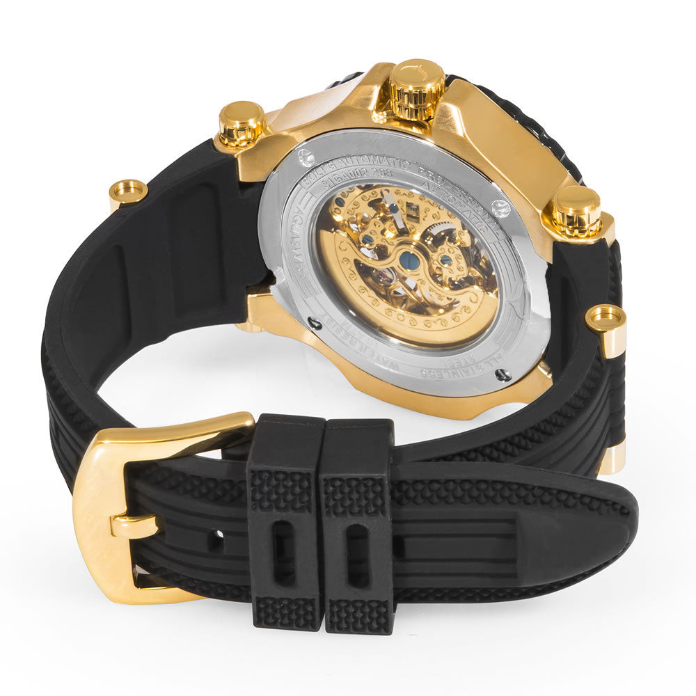 Men's Bolt G Automatic Gold Watch