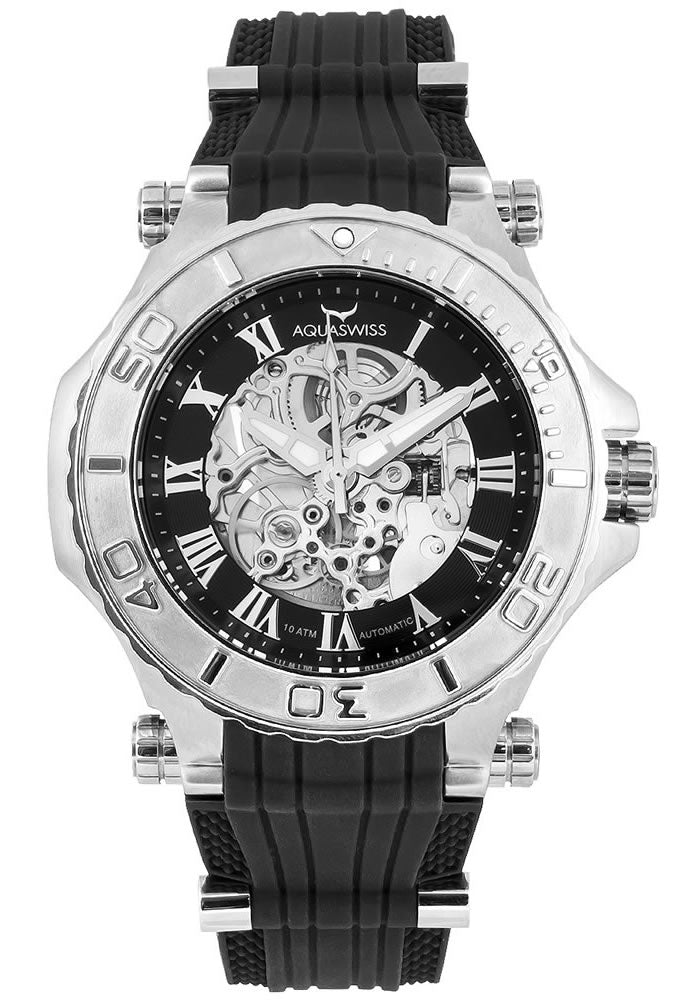 Men's Bolt G Automatic Silver Watch