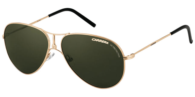 CARRERA Unisex Pilot Gold Aviator Sunglasses (Bidding opens @ R1)