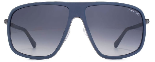 TOM FORD Men's Quentin Smoke Blue Sunglasses