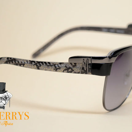 GUESS by MARCIANO Women's Textured Wayfarer Sunglasses