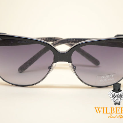 GUESS by MARCIANO Women's Textured Wayfarer Sunglasses