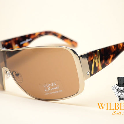 GUESS by MARCIANO Women's Idol Tortoise/Havana Swarovski Sunglasses
