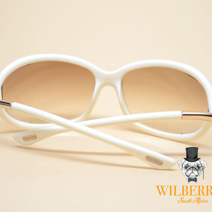 TOM FORD Women's Jennifer Ivory Sunglasses (Opens @ R1)