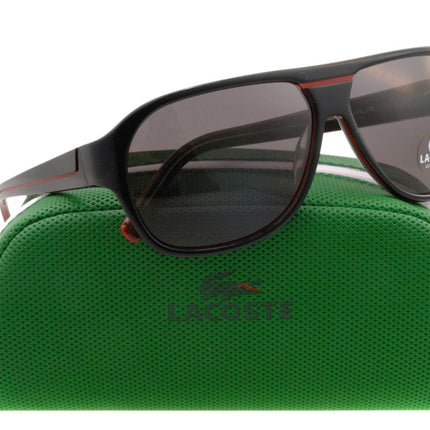 LACOSTE Men's Retro Red Trim Aviator Sunglasses (Bidding @ R1)