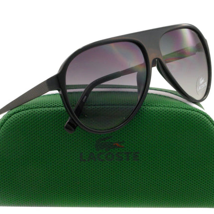 LACOSTE Men's Black Acetate Croco Aviator Sunglasses (Bidding @ R1)