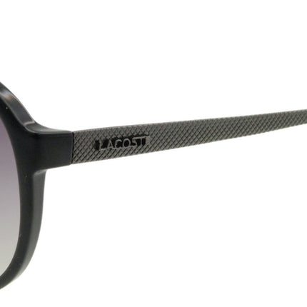 LACOSTE Men's Black Acetate Croco Aviator Sunglasses (Bidding @ R1)
