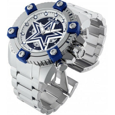 INVICTA Men's NFL Dallas Cowboys Chronograph Steel 56mm Watch