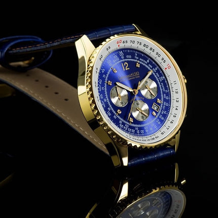 CALVANEO 1583 Defcon Diamond Blue Watch