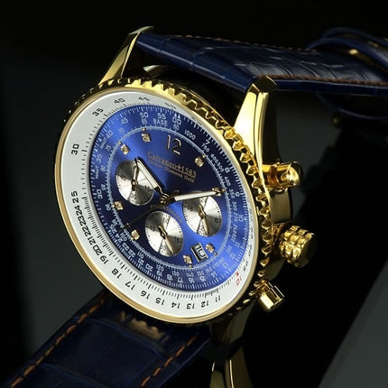CALVANEO 1583 Defcon Diamond Blue Watch