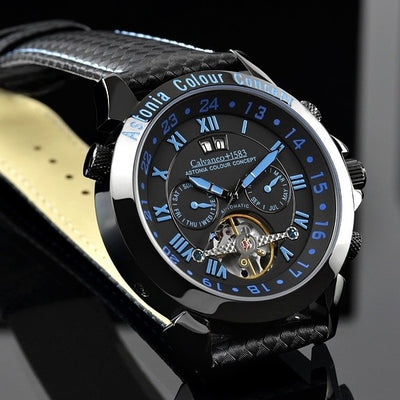 CALVANEO 1583 Men's Astonia Color Concept Automatic Watch Watch