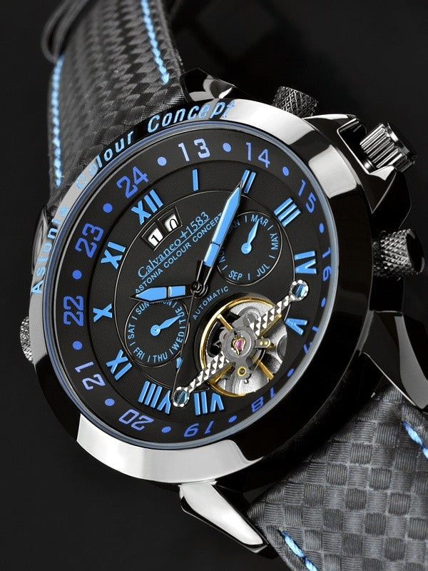 CALVANEO 1583 Men's Astonia Color Concept Automatic Watch Watch