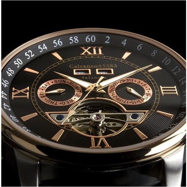 CALVANEO 1583 Valencia Rose Gold Automatic Watch Watch