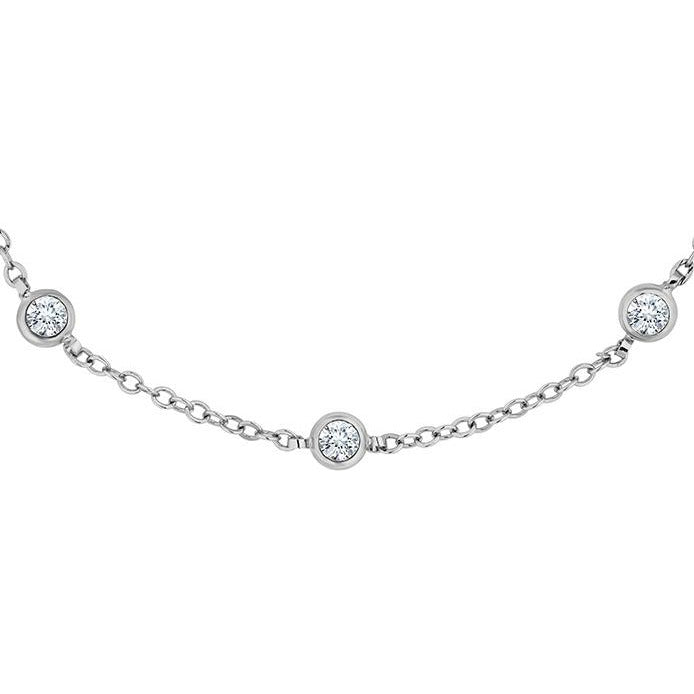 BRITISH JEWELLERS Dewdrop Bracelet, Made with Crystals from Swarovski