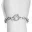 BRITISH JEWELLERS Freshwater Pearl Adaliz Set with Tiffany-Style Bracelet