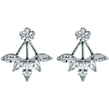 BRITISH JEWELLERS Amity Earrings, Embellished with Crystals from Swarovski®