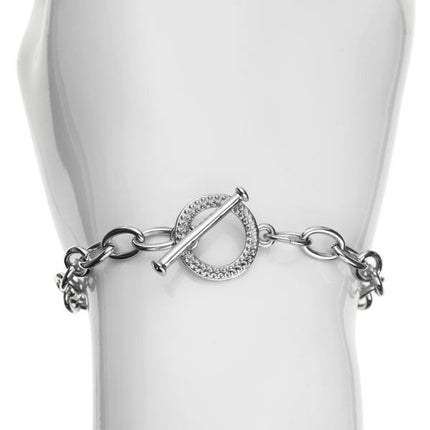 BRITISH JEWELLERS Freshwater Pearl Devotion Set with Tiffany-Style Bracelet