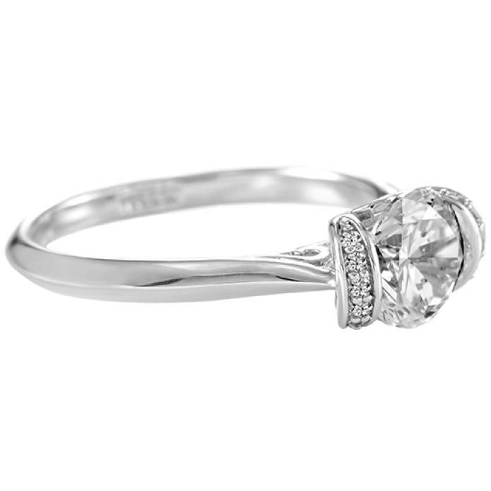 BRITISH JEWELLERS Aspire Ring (Large), Made with Swarovski Elements®