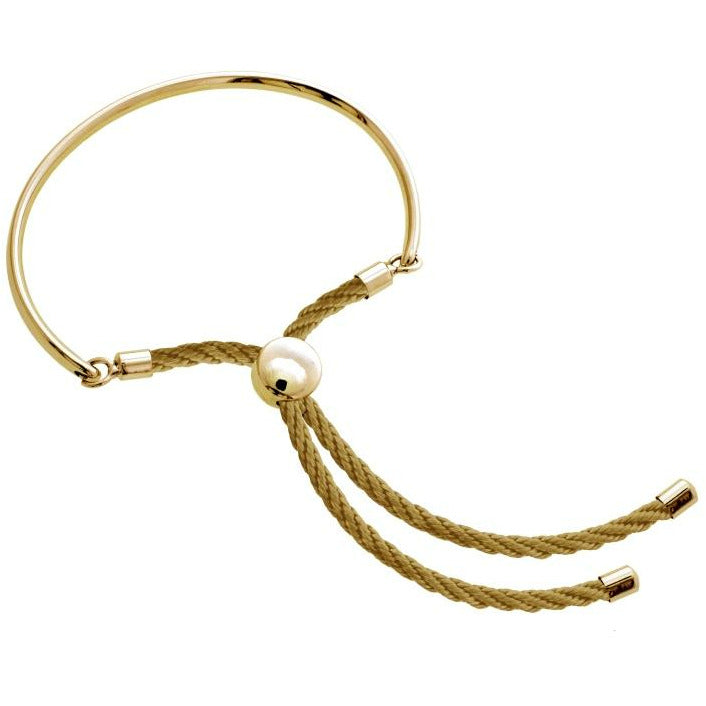 BRITISH JEWELLERS Bali Bracelet in 14k Gold with Gold