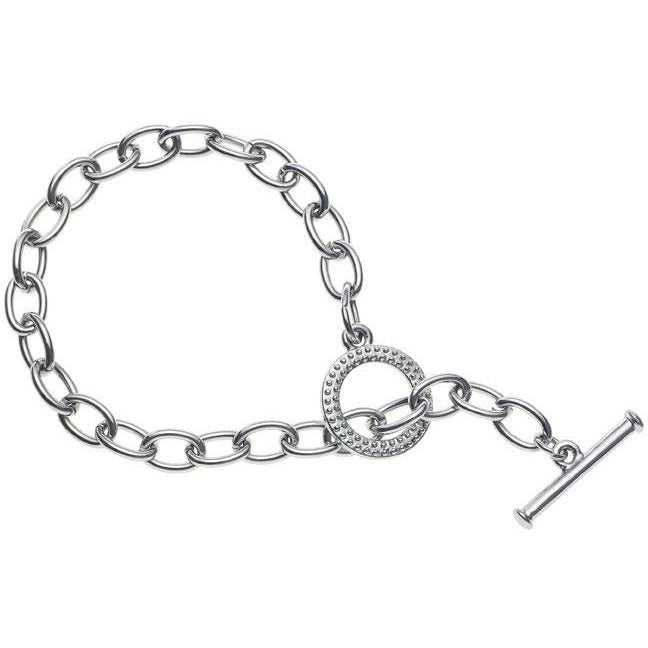 BRITISH JEWELLERS Grace Solo Set with Tiffany Bracelet, Made with Swarovski Elements