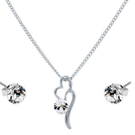 Desire Pendant and Solo Stud Earrings Set