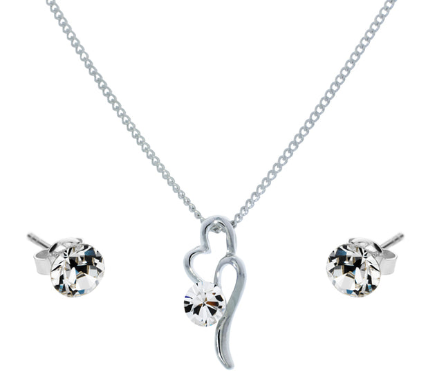 Desire Pendant and Solo Stud Earrings Set