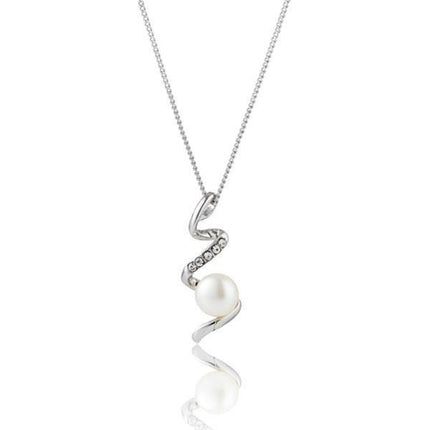 BRITISH JEWELLERS Freshwater Pearl Devotion Set with Elizabeth Bracelet