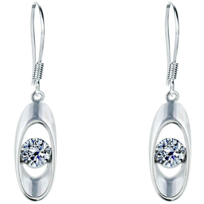 BRITISH JEWELLERS Divine Drop Earrings, Embellished with Crystals from Swarovski®