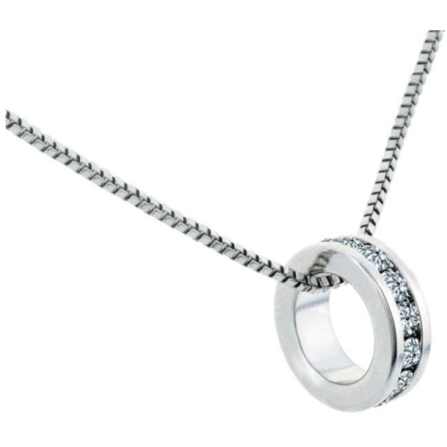 BRITISH JEWELLERS Domino Pendant, Embellished with Crystals from Swarovski®