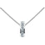 BRITISH JEWELLERS Domino Pendant, Embellished with Crystals from Swarovski®