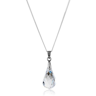 BRITISH JEWELLERS Drop Pendant, Embellished with Crystals from Swarovski®