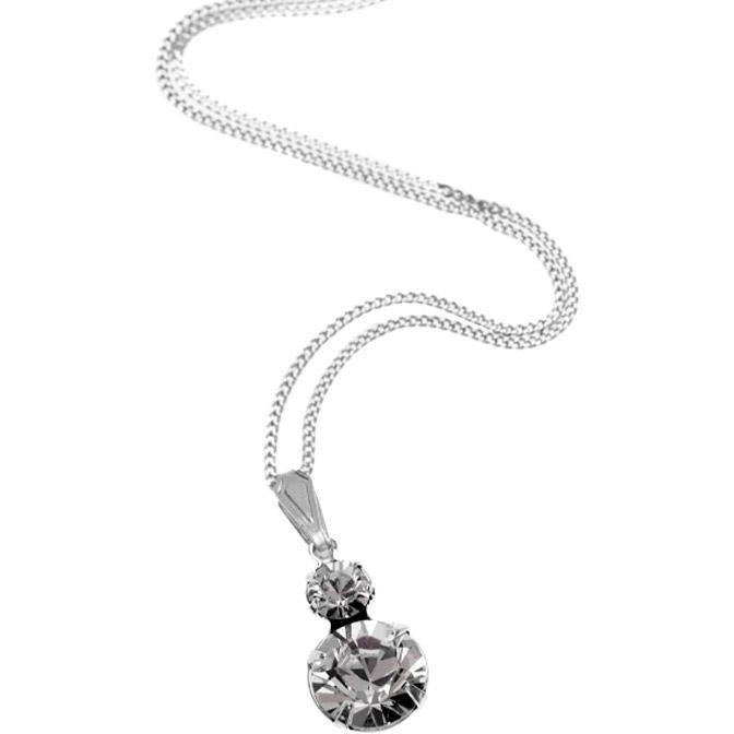 BRITISH JEWELLERS Duo Duo Set with Elizabeth Bracelet, Embellished with Crystals from Swarovski®