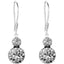BRITISH JEWELLERS Duo Pendant and Duo Earrings Set, Embellished with Crystals from Swarovski®