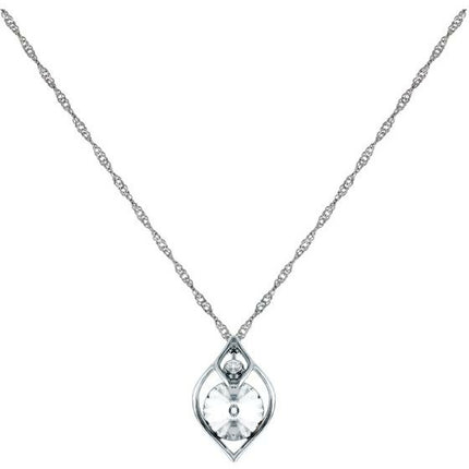 BRITISH JEWELLERS Eden Pendant, Embellished with Crystals from Swarovski®